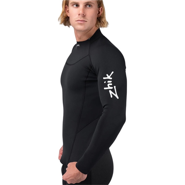 2026 Zhik Männer Microfleece Neoprenanzug Top DTP-0530-BLK - Black